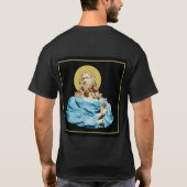 T-shirt Gian Lorenzo Bernini Bust of Christ 1679 (Dos)