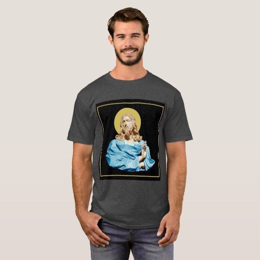 T-shirt Gian Lorenzo Bernini Bust of Christ 1679 (Devant entier)