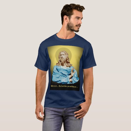 T-shirt Gian Lorenzo Bernini Bust of Christ 1679 (Devant entier)