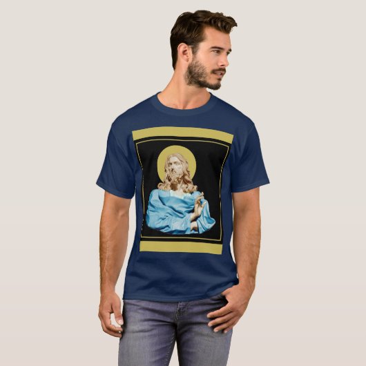 T-shirt Gian Lorenzo Bernini Bust of Christ 1679 (Devant entier)