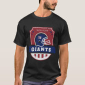 T-shirt Giants de New York, NY Giants Football (Devant)