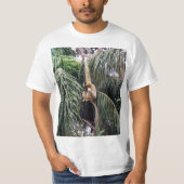 T-shirt Gibbon, Juste En Train De S'Attaquer, (Devant)