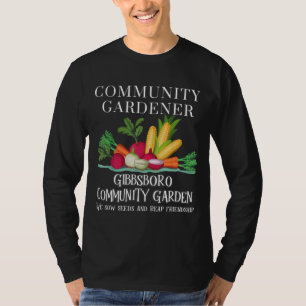 T-shirt Gibbsboro Community Garden Semences de semis et Re