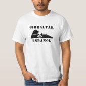T-SHIRT GIBRALTAR ESPAGNOL (Devant)