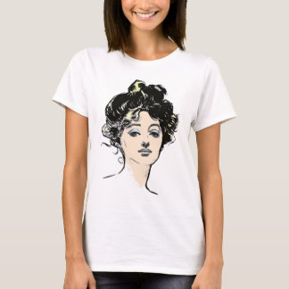 T-shirt Gibson Girl Head Designs