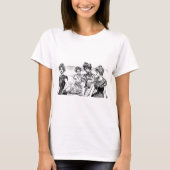 T-shirt Gibson Girls at the Beach (Devant)
