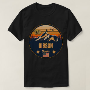 T-shirt Gibson, Iowa Ia, États-Unis