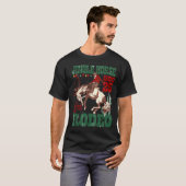 T-shirt Giddy Up Jingle Horse Santa Cowboy Western Christm (Devant entier)