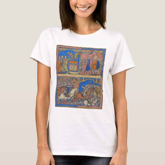 T-shirt Gideon's Valiant Three Hundred The Crusader Bible (Devant)