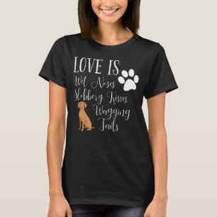 T-shirt GIF drôle mignon d'amoureux des chiens