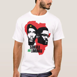 T-shirt Gift For Men President Thomas Of Burkina Sankara F