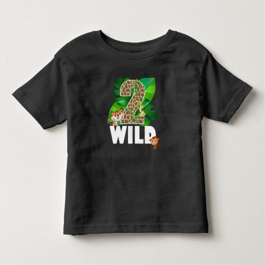 T-shirt Gift Toddler pour le 2ème anniversaire de (Devant)