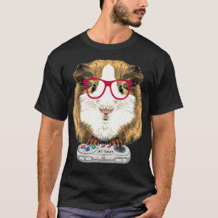T-shirt Gig de Guinée Vidéo Jeu animal animal cadeau Guiné