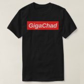 T-shirt Giga Chad Gigachad Bitcoin Cryptocurrency Meme (Design devant)