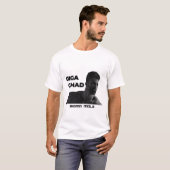 T-shirt Giga Chad sigma (Devant entier)