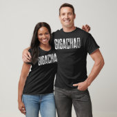 T-shirt Gigachad Giga Chad Mèmes amusants Zip (Unisexe)