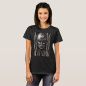 T-shirt Giger Inspiré Femme Ancienne Astronaute Alien (Devant entier)