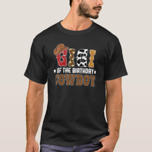 T-shirt Gigi 1er anniversaire Cowboy Western Rodeo Party