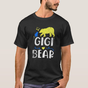 T-shirt Gigi Bear Family Correspondant À La Connaissance D
