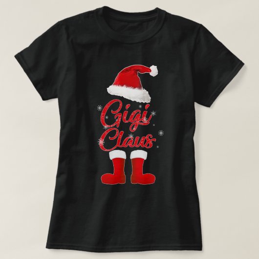 T-shirt gigi claus (Design devant)