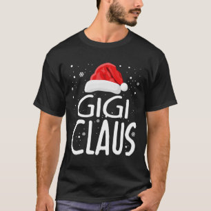 T-shirt Gigi Claus Groupe Famille de Noël Correspondant Py