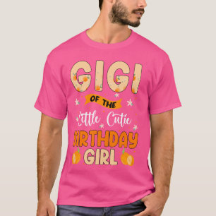 T-shirt Gigi de la petite Cutie Anniversaire fille Sweet O