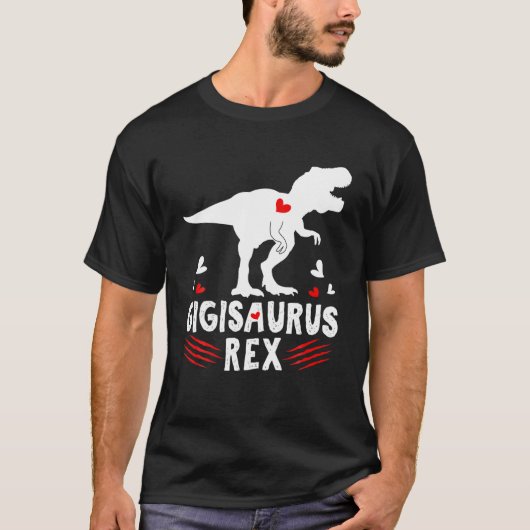 T-shirt Gigi Dinosaurus Gigi Saurus (Devant)