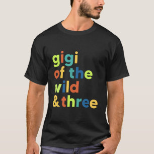 T-shirt Gigi Du Far Et Trois 3E Anniversaire Correspondant