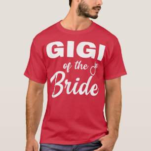T-shirt Gigi du Parti de coordination Mariage Mariage Mari