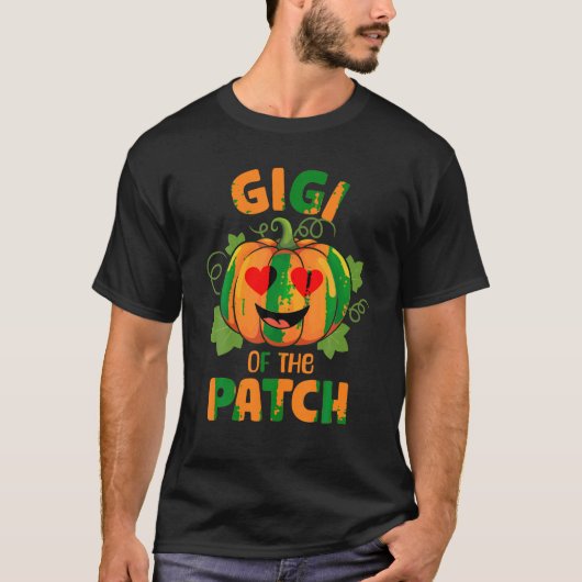T-shirt Gigi du Patch Funny Citrouille Family Group Match (Devant)