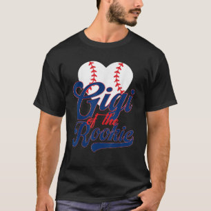 T-shirt gigi du tout-petit rookie baseball 1er anniversair