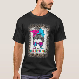 T-shirt Gigi Rose Ou Bleu Vous Aime Genre Révéler Messy Bu