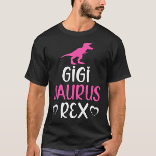 T-shirt Gigisaurus Rex Dinosaur Gigi Saurus Famille Matchi