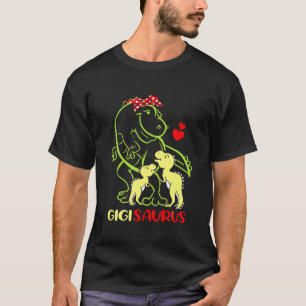 T-shirt Gigisaurus T Rex Dinosaur Gigi Saurus Femmes de la