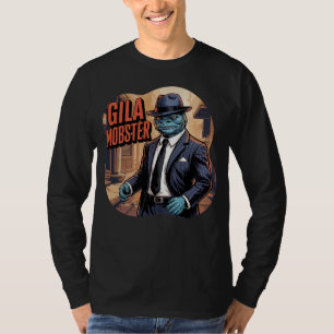 T-shirt Gila Mobster Illustration Combo Créature Drôle