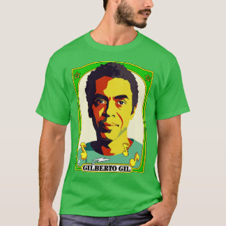 T-shirt Gilberto Gil Retro Design original