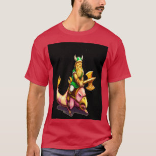 T-shirt Gilius Thunderhead Golden Ax Graphisme 1