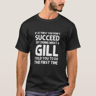 T-shirt Gill Nom de famille Arbre généalogique Idée de ré
