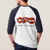 T-shirt GILLESPIE de 4D Ops (Dos)