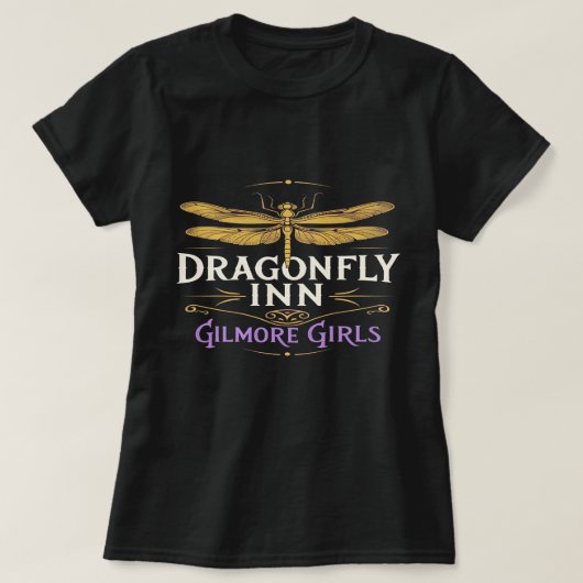 T-shirt Gilmore Girls Dragonfly Inn Men's Natural Graphic (Design devant)