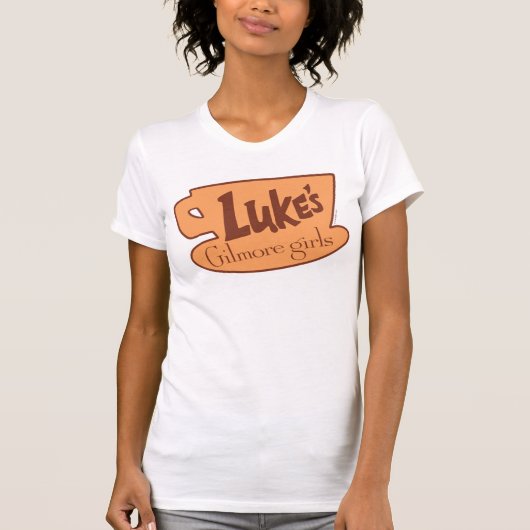 T-shirt Gilmore Girls | Logo Luke's Diner (Devant)