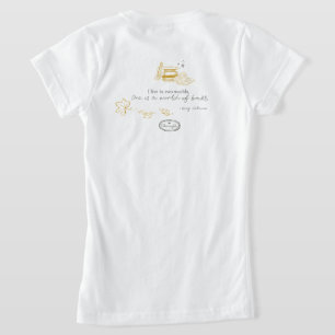 T-Shirt Gilmore Girls Rory Book Cote Design