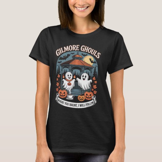 T-shirt Gilmore Gouls Où Vous Avez Haunt5 (Devant)