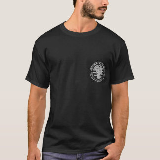 T-shirt Gilpin des hommes/chemise noire de COUP de faucon