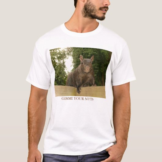 T-shirt Gimme vos écrous (Devant)