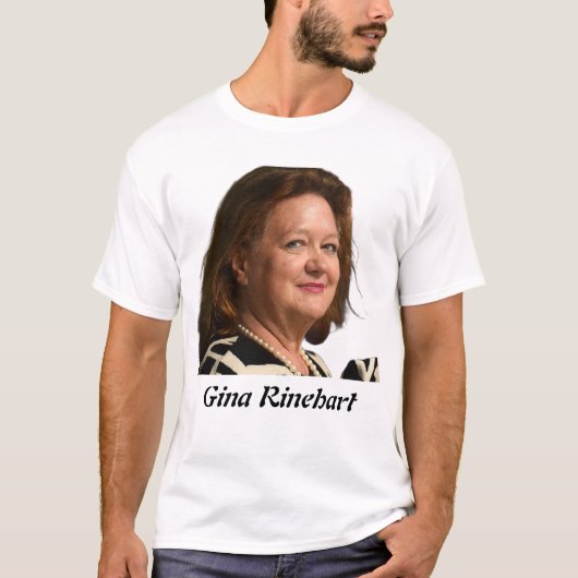 T-shirt Gina Rinehart (Devant)