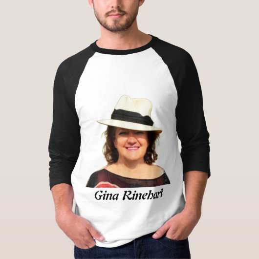 T-shirt Gina Rinehart (Devant)