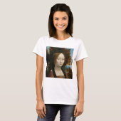 T-shirt Ginevra de Benci by Leonardo da Vinci (Devant entier)