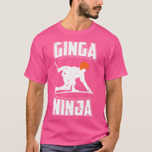 T-shirt Ginga Ninja Drôle Joueur Ginga Humoristique Arts M