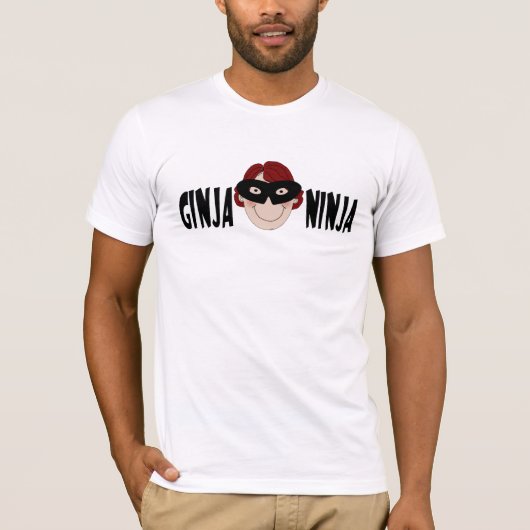 T-shirt Gingembre Ninja (Devant)